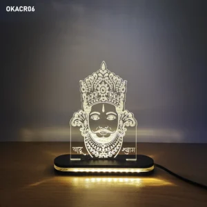 Khatu Shyam Acrylic LED Table Top 6in