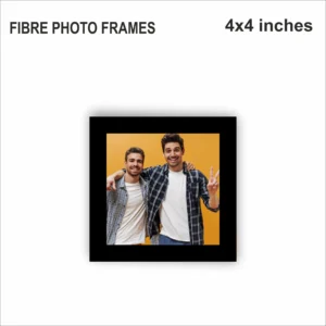 Blank Fibre Photo Frame 4x4inch