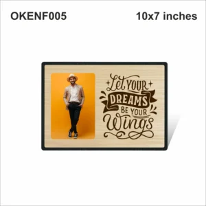 Blank Let Your Dreams Be Your Wings Photo Frame 10x7in