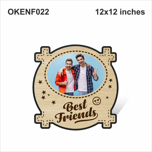 Blank Best Friends Photo Frame 12x12in - Giftify India