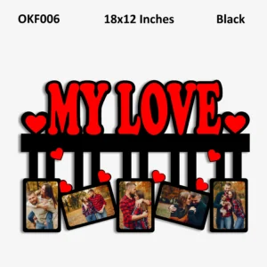 Blank My Love Hanging Photo Frame 18x12Inches
