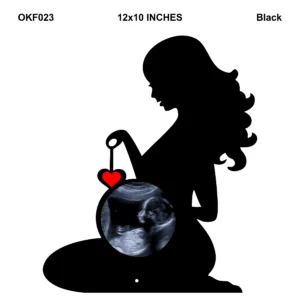 Blank Baby Moon Photo Frame 12x10in