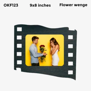 Blank Film Strip Couple Photo Frame 9x8in