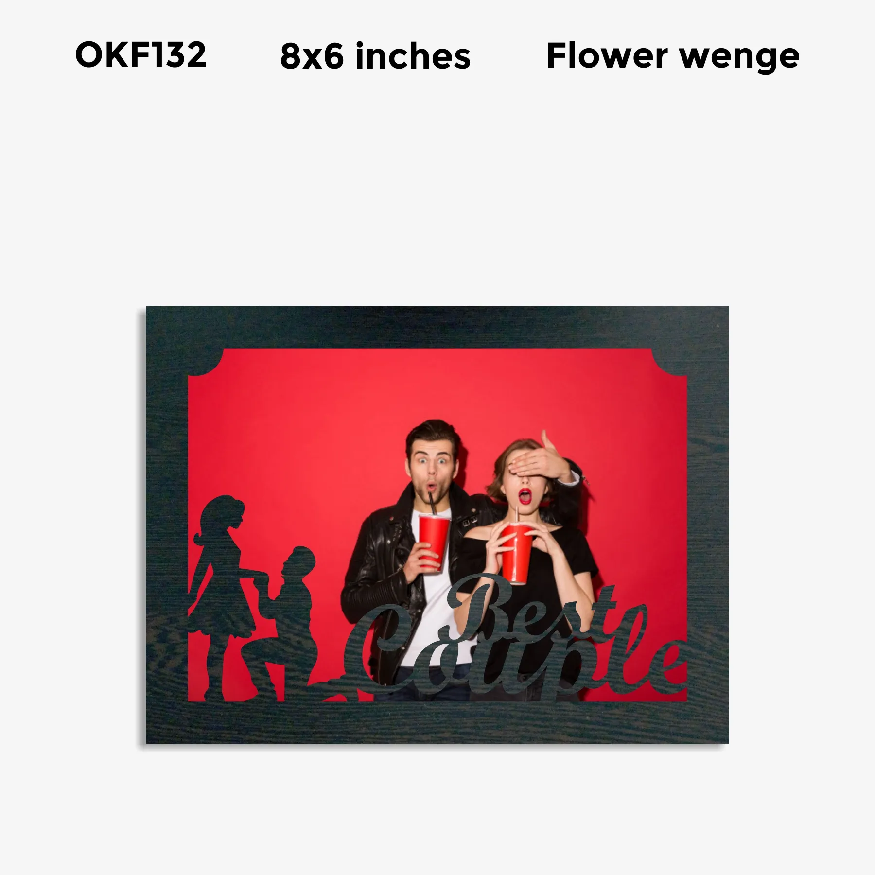 Blank Party Photo Frame 6x8in