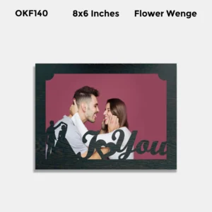 Blank I Love You Photo Frame 6x8in