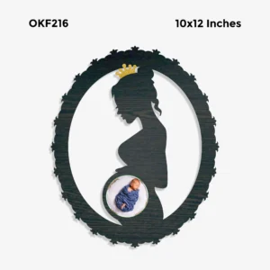 Blank Moon Couple Photo Frame 12x10in