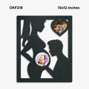 Blank Baby Side Photo Frame 12x10in