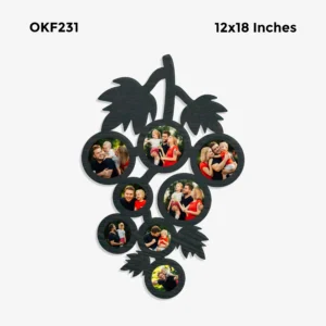 Blank grapes Collage Photo Frame 12x18in