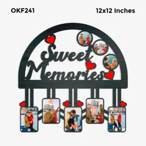 Blank Sweet Memories Hanging Photo Frame 12x12in