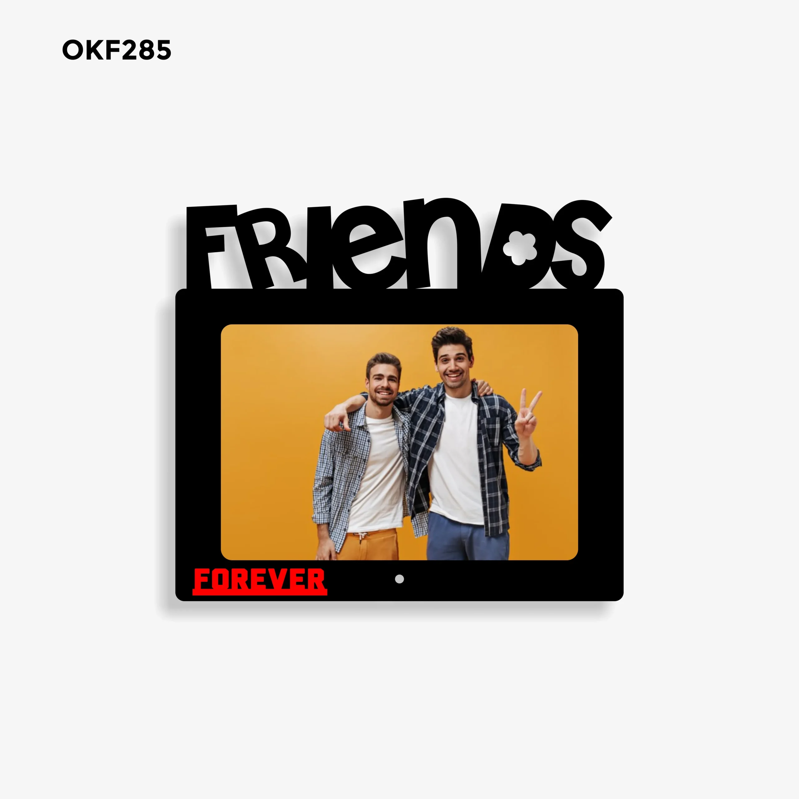 Blank Friends Photo Frame 8x7in