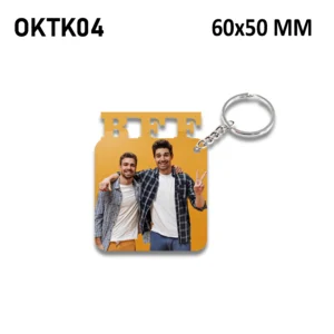 Blank BFF Photo Keychain 60x50mm (Pack of 10)