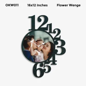 Blank Sublimation Wall Clock 16x12 Inch (OKW011)