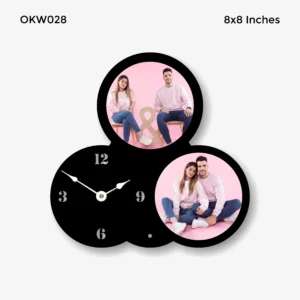 Blank Sublimation Wall Clock 8x8 Inch (OKW028)